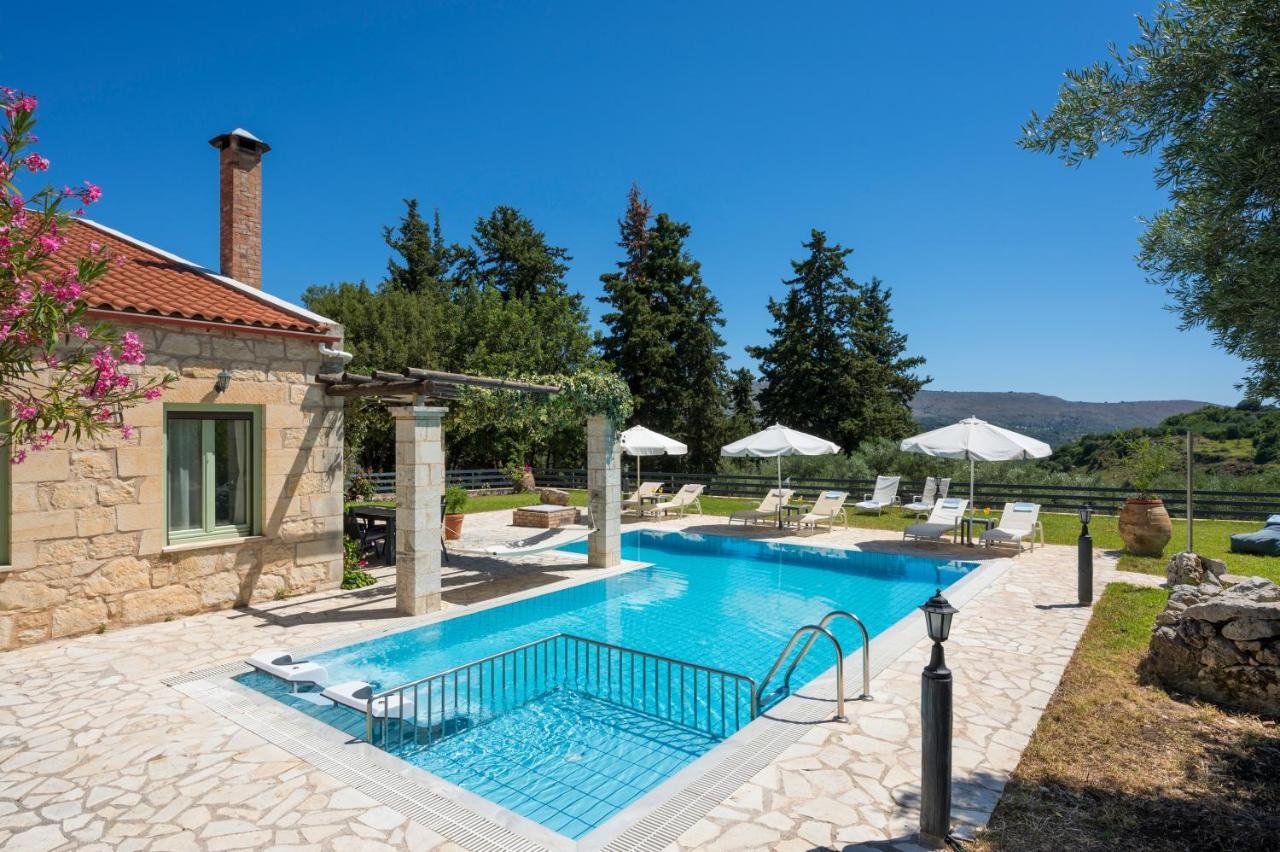 Boutique Villa Petra Amanda Heated Pool Optional Fílippos Exteriér fotografie