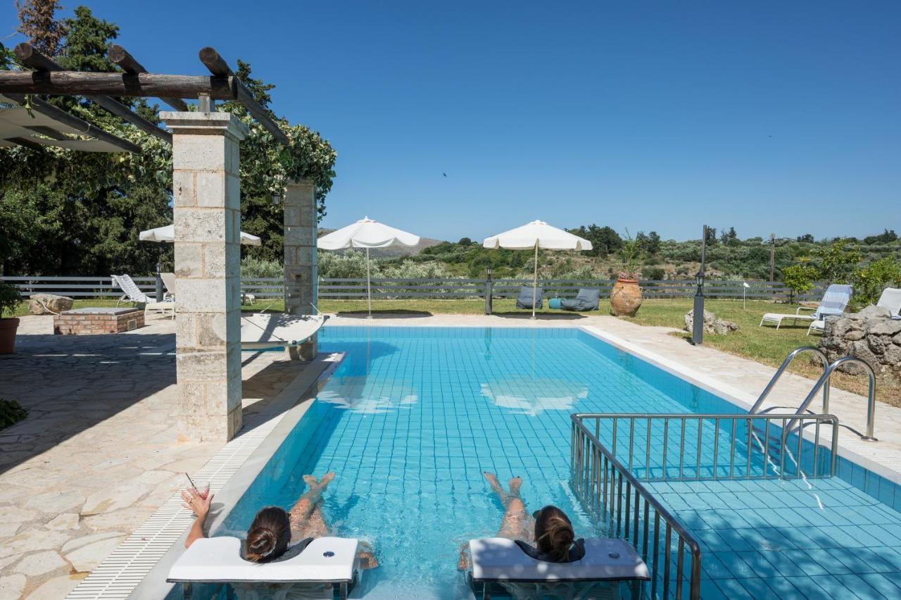 Boutique Villa Petra Amanda Heated Pool Optional Fílippos Exteriér fotografie