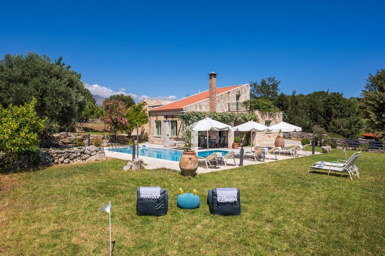 Boutique Villa Petra Amanda Heated Pool Optional Fílippos Exteriér fotografie