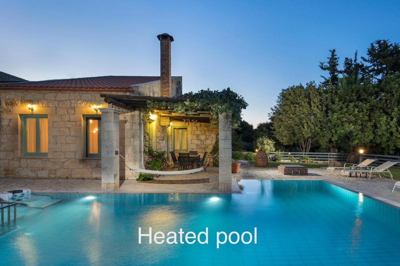 Boutique Villa Petra Amanda Heated Pool Optional Fílippos Exteriér fotografie