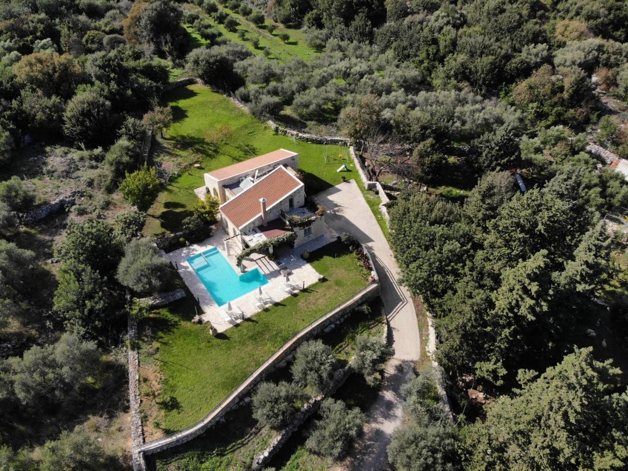 Boutique Villa Petra Amanda Heated Pool Optional Fílippos Exteriér fotografie